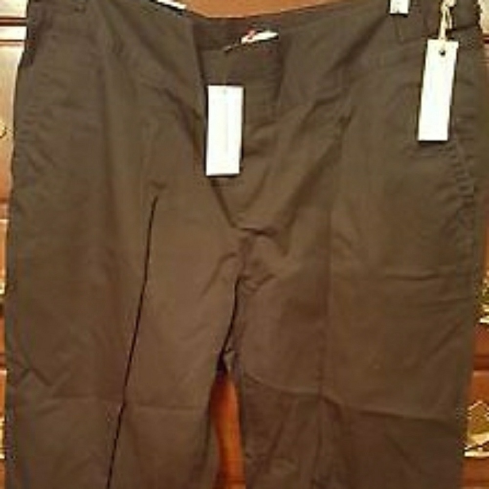 NWT Banana Republic cropped cuffed pants 12